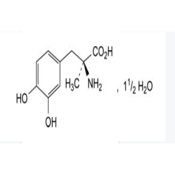 (2s) -2-amino-3- (ácido 3,4-di-hidroxifenil) -2-metilpropanóico sesqui-hidrato (L-Metyldopa sesqui-hidrato).